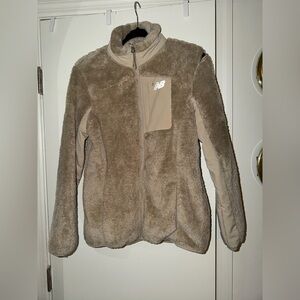 New Balance Tan Fleece Jacket